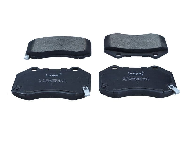 set placute frana,frana disc MAXGEAR 19-3942