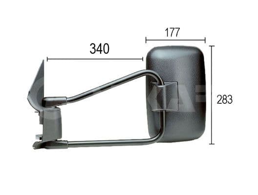 Oglinda exterioara ALKAR 9201963