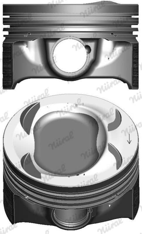 Piston NÜRAL Elastoval ® 87-433907-10