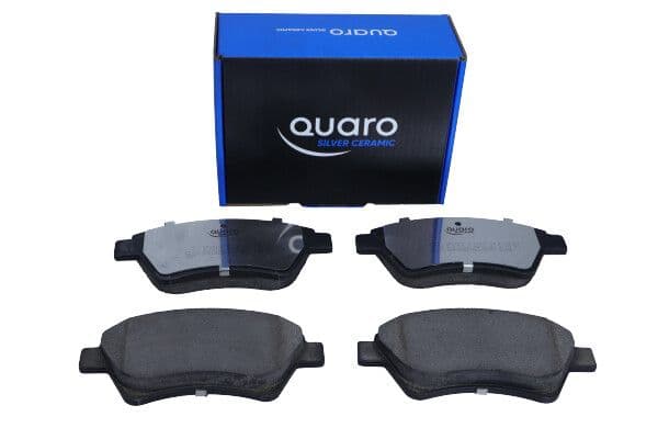 set placute frana,frana disc QUARO SILVER CERAMIC QP0949C