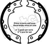 Set saboti frana, frana de mana METELLI 53-0692