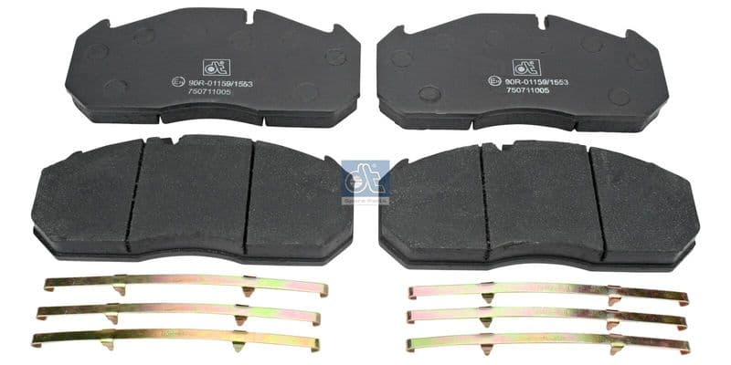set placute frana,frana disc DT Spare Parts 3.96401