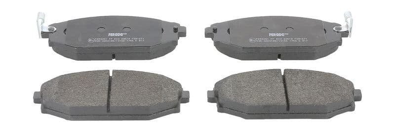 set placute frana,frana disc FERODO PREMIER ECO FRICTION FDB1671