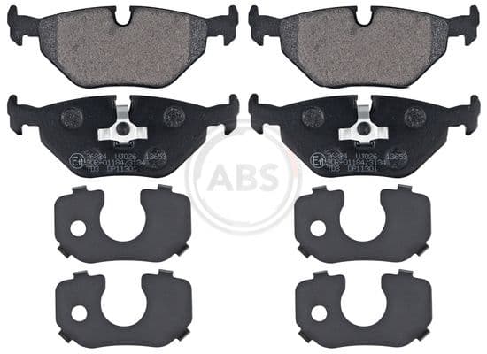 set placute frana,frana disc ABS 36824