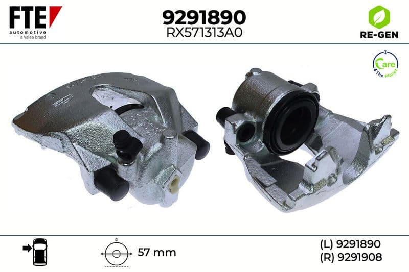 Etrier frana FTE 9291890