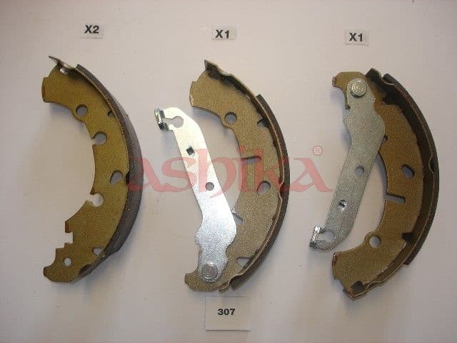 Set saboti frana ASHIKA 55-03-307