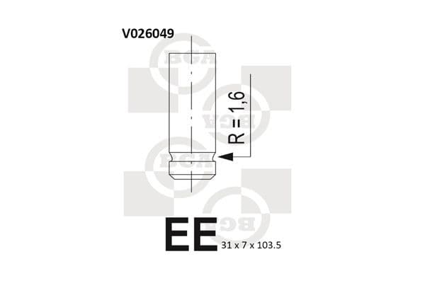 Supapa evacuare BGA V026049