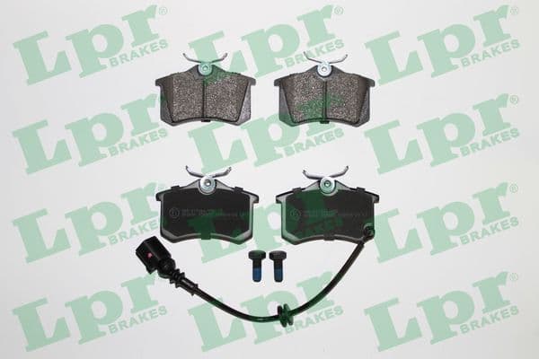 set placute frana,frana disc LPR 05P853