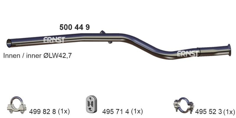Racord evacuare ERNST 500449
