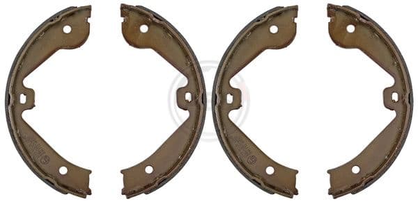 Set saboti frana, frana de mana ABS 9177