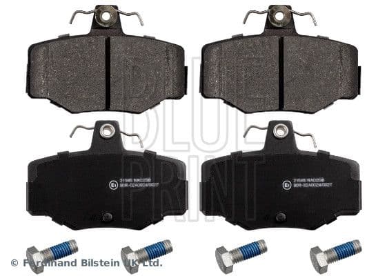 set placute frana,frana disc BLUE PRINT ADN14296