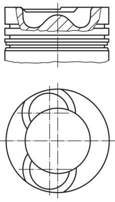 Piston MAHLE 028 19 02