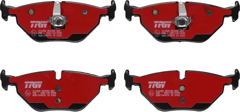 set placute frana,frana disc TRW DTEC COTEC GDB1344DTE