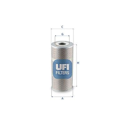 Filtru, sistem hidraulic primar UFI 25.672.00