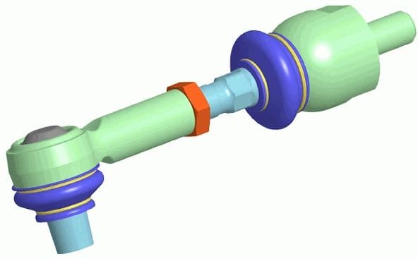 Brat/bieleta suspensie, stabilizator LEMFÖRDER 38690 01