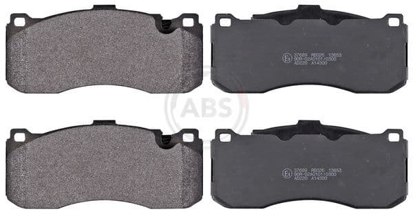 set placute frana,frana disc ABS 37689