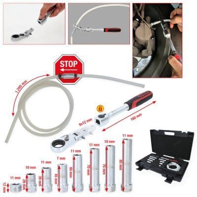 Set unelte de aerisire, cilindru principal frână KS TOOLS 518.0320
