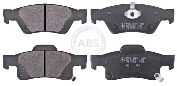 set placute frana,frana disc ABS 37860