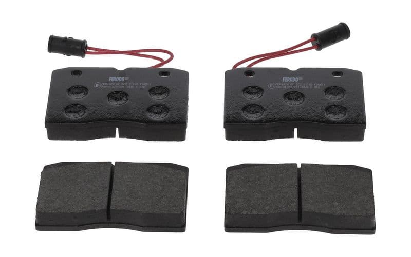 set placute frana,frana disc FERODO PREMIER ECO FRICTION FVR511
