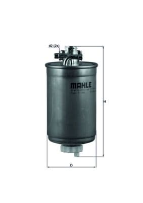 filtru combustibil MAHLE KL 180