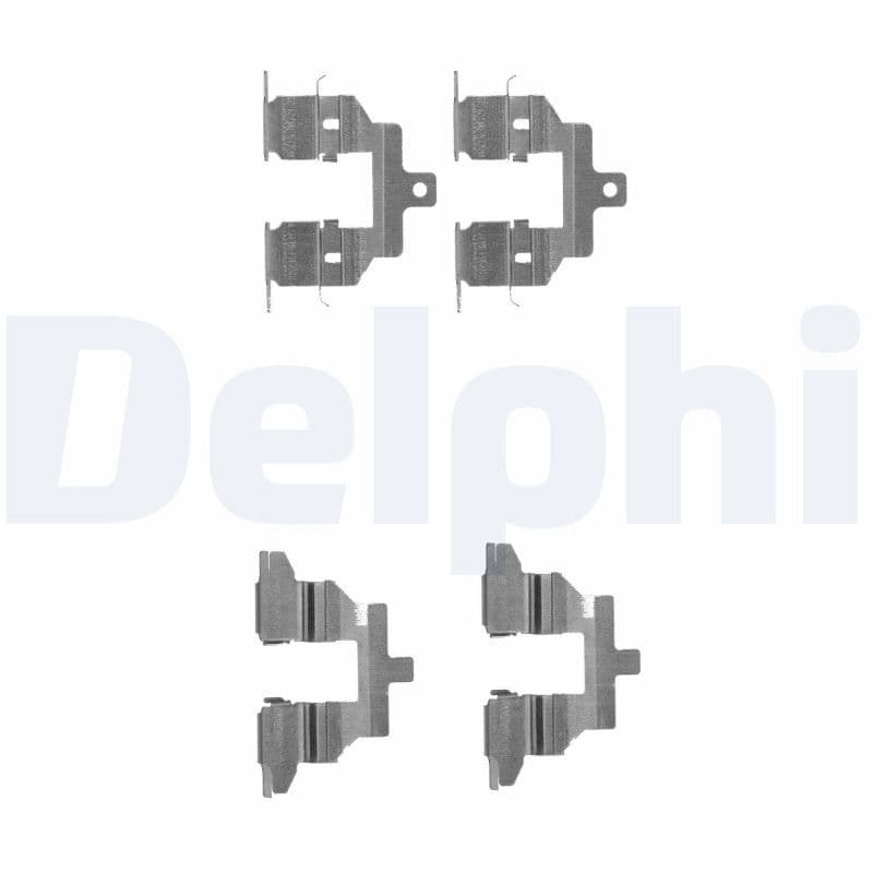 Set accesorii, placute frana DELPHI LX0531