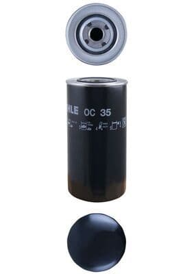 Filtru ulei MAHLE OC 35