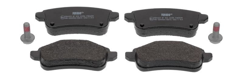 set placute frana,frana disc FERODO PREMIER ECO FRICTION FDB4699