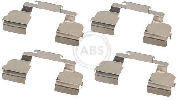 Set accesorii, placute frana ABS 1698Q