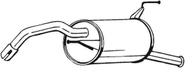 Toba esapament finala BOSAL 228-145