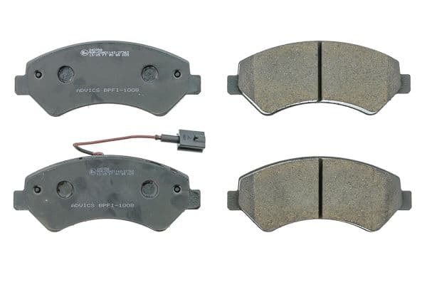 set placute frana,frana disc AISIN Premium ADVICS by BPFI-1008