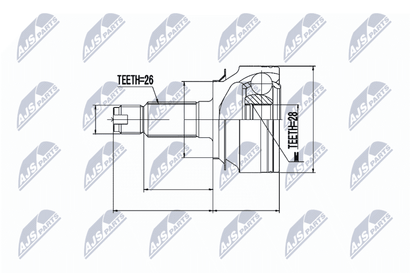 Set articulatie, planetara NTY NPZ-HD-055