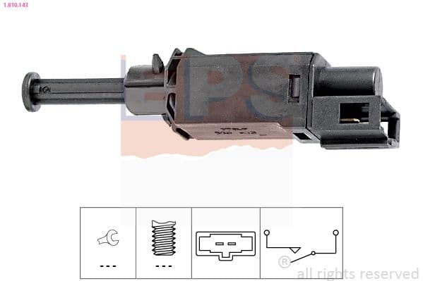 Comutator, actionare ambreiaj (Tempomat) EPS Made in Italy - OE Equivalent 1.810.143