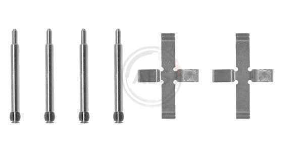 Set accesorii, placute frana ABS 0980Q