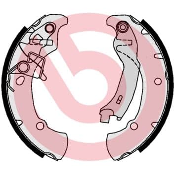 Set saboti frana BREMBO ESSENTIAL LINE S 16 516