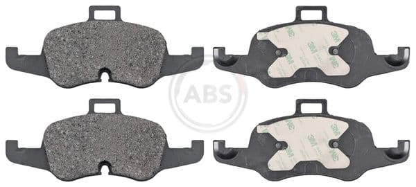 set placute frana,frana disc ABS 35106