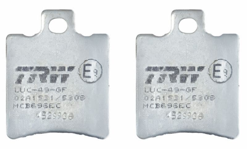 set placute frana,frana disc TRW Organic Eco MCB696EC