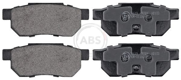 set placute frana,frana disc ABS 36619
