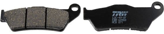 set placute frana,frana disc TRW Organic Allround MCB871