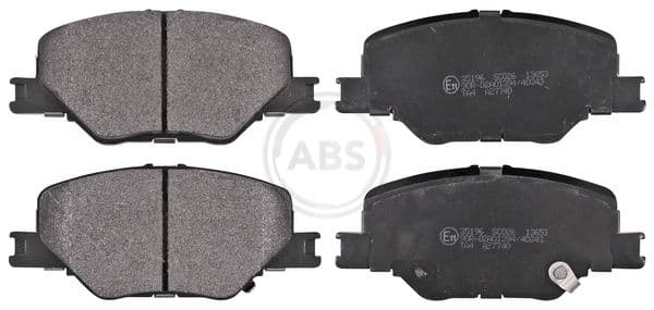 set placute frana,frana disc ABS 35196