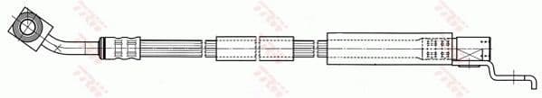 Furtun frana TRW PHD442