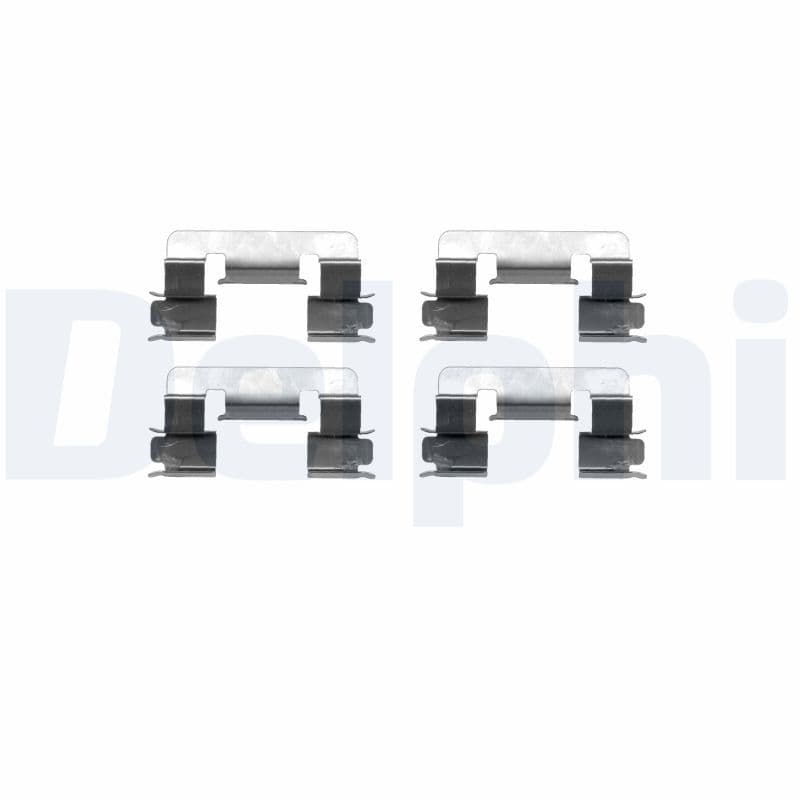 Set accesorii, placute frana DELPHI LX0376