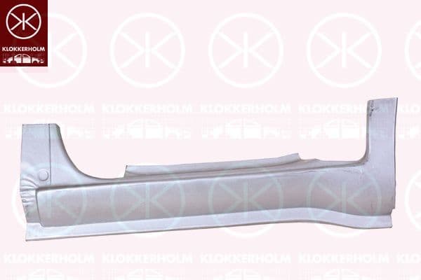Placă de prag KLOKKERHOLM 5088043