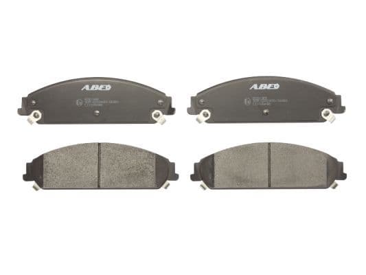 set placute frana,frana disc ABE C1Y035ABE