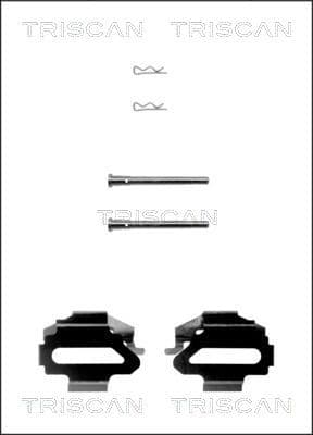 Set accesorii, placute frana TRISCAN 8105 161613