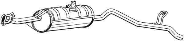 Toba esapament finala BOSAL 280-025