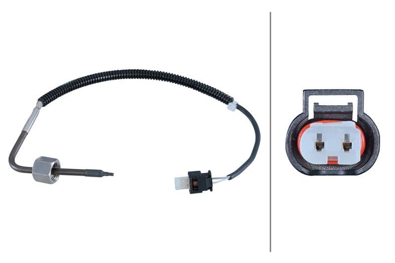 Senzor, temperatura gaze evacuare HELLA 6PT 014 494-011