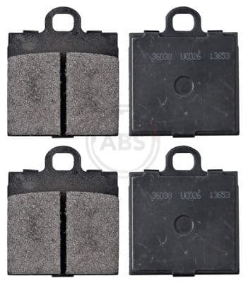 set placute frana,frana disc ABS 36038