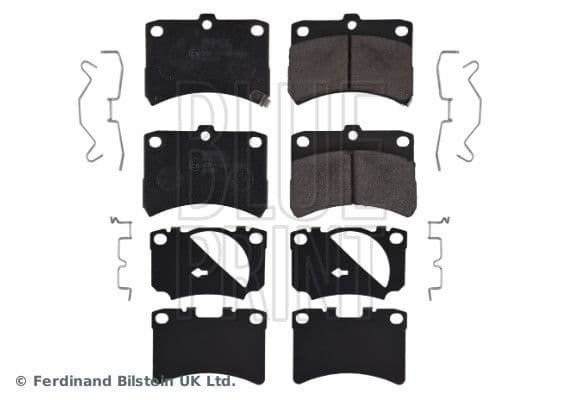 set placute frana,frana disc BLUE PRINT ADD64223