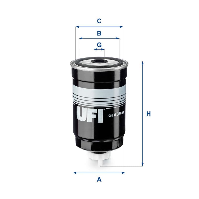 filtru combustibil UFI 24.439.00