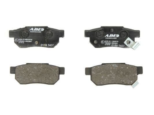 set placute frana,frana disc ABE C24002ABE